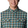 Columbia Mens Flare Gun Stretch Flannel(Delta Gradient Check)