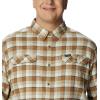 Columbia Mens Flare Gun Stretch Flannel(Delta Shadow Plaid)