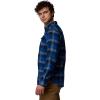 Columbia Mens Flare Gun Stretch Flannel(Mountain Blue Trails Edge Plaid)