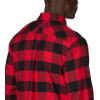 Columbia Mens Flare Gun Stretch Flannel(Mountain Red Twill Buffalo Check-legacy)