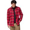 Columbia Mens Flare Gun Stretch Flannel(Mtn Red Trails Edge Plaid)