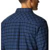 Columbia Mens Flare Gun Stretch Flannel(Night Tide Small Check)