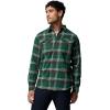Columbia Mens Flare Gun Stretch Flannel(Rain Forest Trails Edge Plaid)