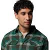 Columbia Mens Flare Gun Stretch Flannel(Rain Forest Trails Edge Plaid)