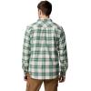 Columbia Mens Flare Gun Stretch Flannel(Rain Forest Two Lane Tartan)