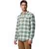 Columbia Mens Flare Gun Stretch Flannel(Rain Forest Two Lane Tartan)