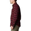 Columbia Mens Flare Gun Stretch Flannel(Red Jasper Shadow Plaid)
