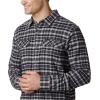 Columbia Mens Flare Gun Stretch Flannel(Shark Grid)