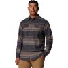 Columbia Mens Flare Gun Stretch Flannel(Shark Vista Stripe)