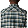 Columbia Mens Flare Gun Stretch Flannel(Spruce Shadow Plaid)