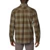 Columbia Mens Flare Gun Stretch Flannel(Stone Green Twill Buffalo Check-legacy)