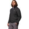 Columbia Men’s Great Hart Mountain III Half Zip(Black Heather)