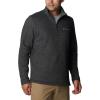 Columbia Men’s Great Hart Mountain III Half Zip(Black Heather)