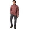 Columbia Men’s Great Hart Mountain III Half Zip(Spice Heather)