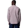 Columbia Mens Harbor Peak Long Sleeve Shirt(Sunset Red Wayward Tartan)