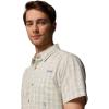 Columbia Mens Harbor Peak Short Sleeve Shirt(Misty Jade Wayward Tartan)