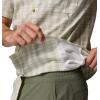 Columbia Mens Harbor Peak Short Sleeve Shirt(Misty Jade Wayward Tartan)