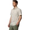 Columbia Mens Harbor Peak Short Sleeve Shirt(Misty Jade Wayward Tartan)