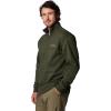 Columbia Men’s Hart Mountain II Half Zip Jacket(Greenscape Heather)