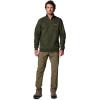 Columbia Men’s Hart Mountain II Half Zip Jacket(Greenscape Heather)