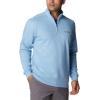 Columbia Men’s Hart Mountain II Half Zip Jacket(Jet Stream Heather)