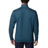 Columbia Men’s Hart Mountain II Half Zip Jacket(Night Wave Heather)