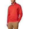 Columbia Men’s Hart Mountain II Half Zip Jacket(Sail Red Heather)