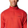 Columbia Men’s Hart Mountain II Half Zip Jacket(Sail Red Heather)