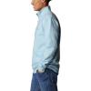 Columbia Men’s Hart Mountain II Half Zip Jacket(Sky Blue Heather)