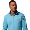 Columbia Men’s Hart Mountain II Half Zip Jacket(Vintage Blue Heather)