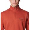 Columbia Men’s Hart Mountain II Half Zip Jacket(Warp Red Heather)