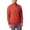 Columbia Men’s Hart Mountain II Half Zip Jacket(Warp Red Heather)
