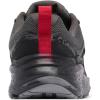 Columbia Men’s Konos Low Hiking Shoes(Dark Grey/Mountain Red)