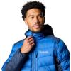 Columbia Mens Labyrinth Loop Ii Hooded Jacket(Mountain Blue/Collegiate Navy)