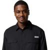 Columbia Men’s PFG Backwater Long Sleeve Shirt(Black)