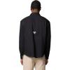 Columbia Men’s PFG Backwater Long Sleeve Shirt(Black)