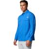 Columbia Men’s PFG Backwater Long Sleeve Shirt(Vivid Blue)