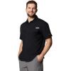 Columbia Mens PFG Backwater Short Sleeve Shirt(Black)