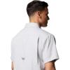 Columbia Mens PFG Backwater Short Sleeve Shirt(Cool Grey)