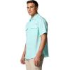 Columbia Mens PFG Backwater Short Sleeve Shirt(Gulf Stream)