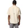 Columbia Mens PFG Backwater Short Sleeve Shirt(Lemon Wash)