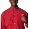 Columbia Men’s PFG Bahama II Long Sleeve Shirt(Beet)