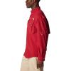 Columbia Men’s PFG Bahama II Long Sleeve Shirt(Beet)