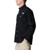 Columbia Men’s PFG Bahama II Long Sleeve Shirt(Black/Realtree Edge)