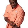 Columbia Men’s PFG Bahama II Long Sleeve Shirt(Faded Peach)