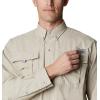 Columbia Men’s PFG Bahama II Long Sleeve Shirt(Fossil/Realtree Edge)