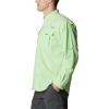 Columbia Men’s PFG Bahama II Long Sleeve Shirt(Lime Glow)