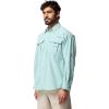 Columbia Men’s PFG Bahama II Long Sleeve Shirt(Misty Jade)
