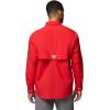 Columbia Men’s PFG Bahama II Long Sleeve Shirt(Red Spark)