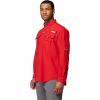 Columbia Men’s PFG Bahama II Long Sleeve Shirt(Red Spark)